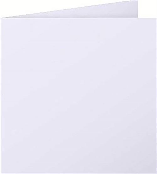 Carte 210g pli&eacute;e 135x135 lilas pqt 25