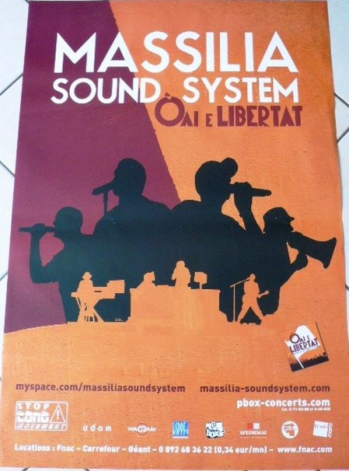 Acheter Massilia Sound System - 70x100 cm - AFFICHE / POSTER État correct - 38,99 € Massilia Sound System - 70x100 cm - AFFICHE / POSTER État correct - N/A reconditionné disponible sur Fnac