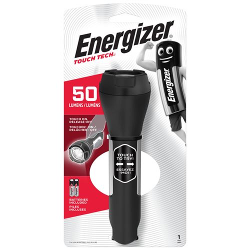 Energizer torche Touch Tech 17,5 cm noir