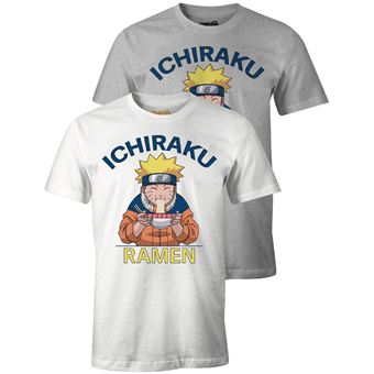 T-shirt Naruto - Ichiraku ramen - Blanc - taille L