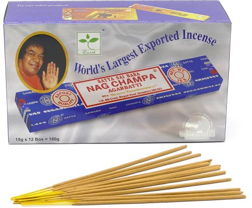 Nag Champa 15 g - Inde Original – 12 boites