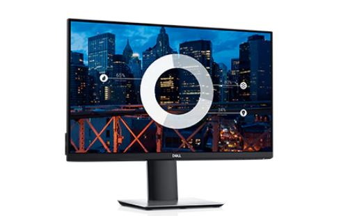 Ecran 24' - Dell P2419H Noir - IPS - 16:9 - 1920x1080 - 250cd/m² - 1000:1 - 8ms - DP/HDMI/VGA/USB3+2 - Pivot+HA - Garantie 3 ans Echange avancé