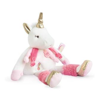 Animal en peluche Doudou et Compagnie Pantin Licorne 30 cm