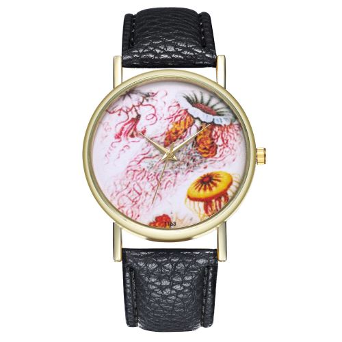 Montre créative montre de style classique pour femme montre à quartz tendance montre pour homme T163-Anoir