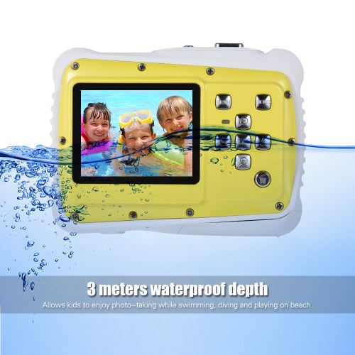 Appareil photo numérique et vidéo Kidycam Waterproof cyan