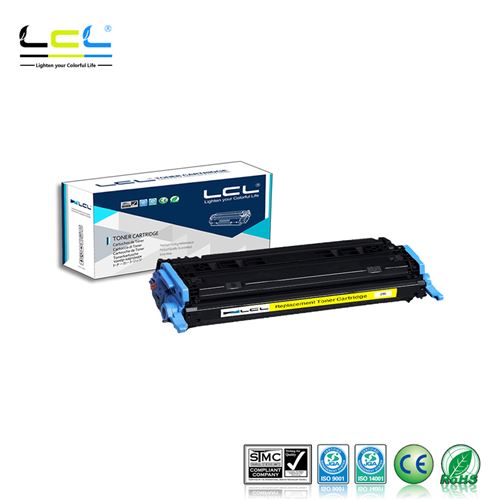 LCL 1-Pack Jaune LCL 124A Q6002A 707 CRG707 Cartouche de Toner Compatible pour HP Laserjet 1600 2600 2605 1015 1017 Color Series Canon i-SENSYS LBP5000 5100