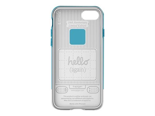 Spigen Classic C1 - Achterzijde behuizing voor mobiele telefoon - polycarbonaat, thermoplastic polyurethaan (TPU) - bosbes - voor Apple iPhone 7, 8
