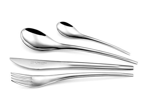Ménagère 24 pièces en inox CURV