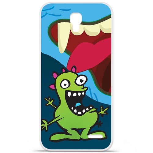 Coque en silicone Orange Roya - Happy Monster
