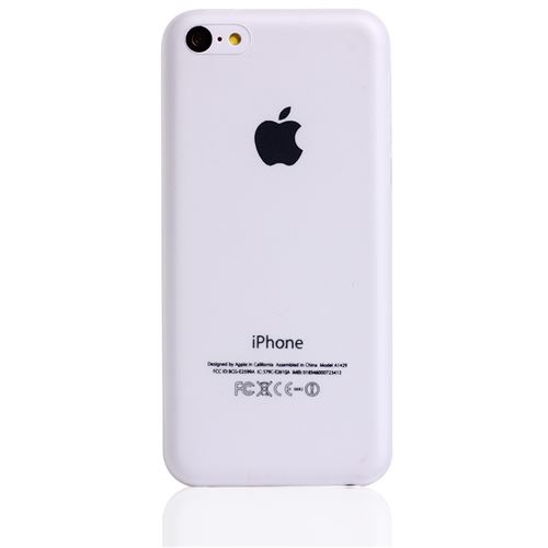 Coque pour iPhone 5C transparente rigide [Evetane®]