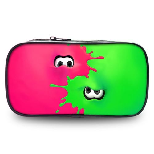 Trousse à crayon Splatoon pour Garçon et Filles (PC5724) 22x11x4.5 cm Multicolore