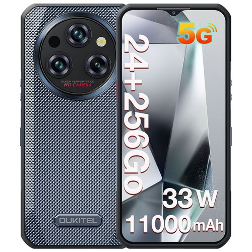5G Smartphone OUKITEL WP35 6.6” 256GO Dual sim-GRIS