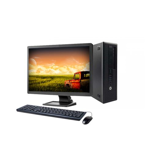 Unité centrale HP 600 G1 SFF - Core i7 - RAM 16Go - SSD 960Go - Windows 10 - Ecran 22 - Reconditionné