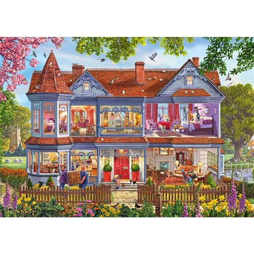 Puzzle 1000 Pièces : Maison Au Printemps Schmidt