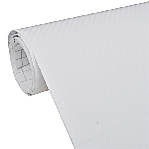 vidaXL Autofolien 2 Stk. 3D Weiß 100x150 cm