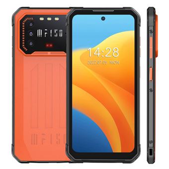 IIIF150 Air1 pro Smartphone Robuste 128Go 6,5'' FHD+ 48MP Caméra + 20MP IR Vision Nocturne Android 12 GPS NFC Double SIM - Orange - 1