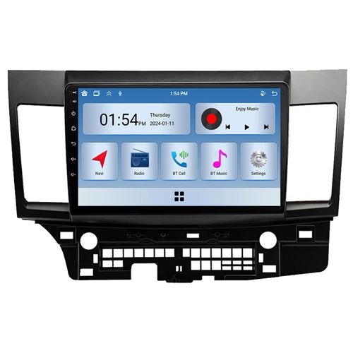 Autoradio RoverOne® Bluetooth CarPlay 2 Din 6Go RAM 128Go ROM pour Mitsubishi Lancer 10 CY 2007-2012