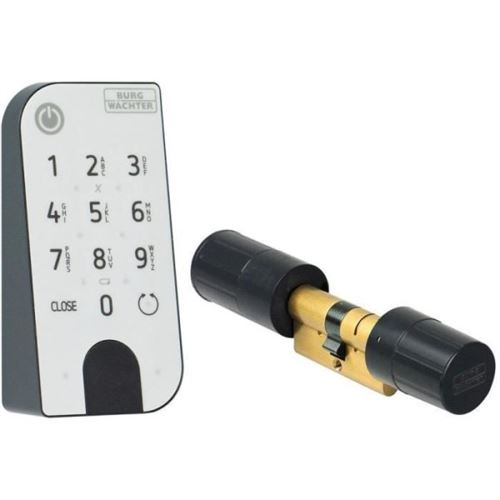 Cylindre électronique BURGWÄCHTER secuENTRY Home 5001 avec clavier Pincode ENTRY 6 utilis