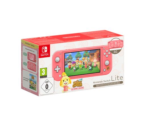 Nintendo Switch Lite console de jeux portables 14 cm (5.5 ) 32 Go Écran tactile Wifi Corail