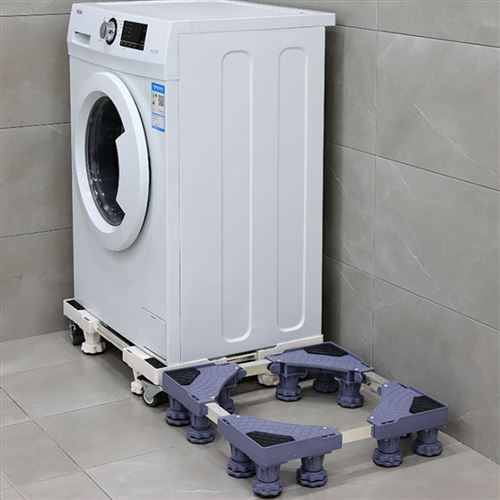 Base de support de machine à laver JEOBEST® Réglable pour Frigo Lave-linge  Sèche-linge 47-69cm, Blanc - Accessoire pour sèche-linge - Achat & prix