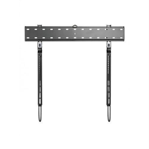 V7 Ultra Slim WM1S80 - Haakje - voor TV - staal - zwart - schermgrootte: 43-80 - te bevestigen aan de muur
