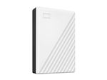 WD My Passport WDBR9S0060BWT - Disque dur - chiffré - 6 To - externe (portable) - USB 3.2 Gen 1 - AES 256 bits - blanc