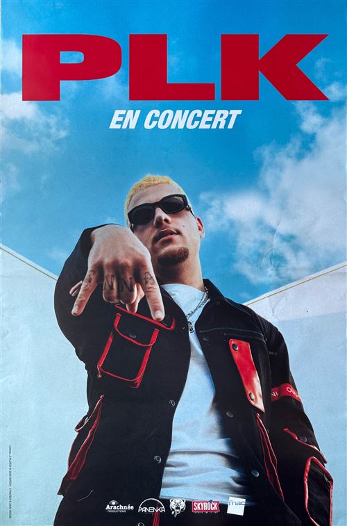 Affiche - PLK - Tournée 2024 - 40x60cm