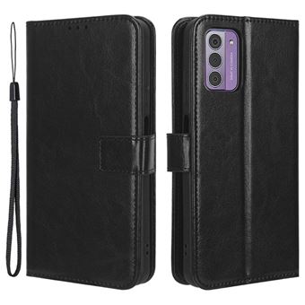 Housse pour Nokia G22 / G42 5G - etui coque pochette portefeuille + film ecran - NOIR - htdmobiles - 1