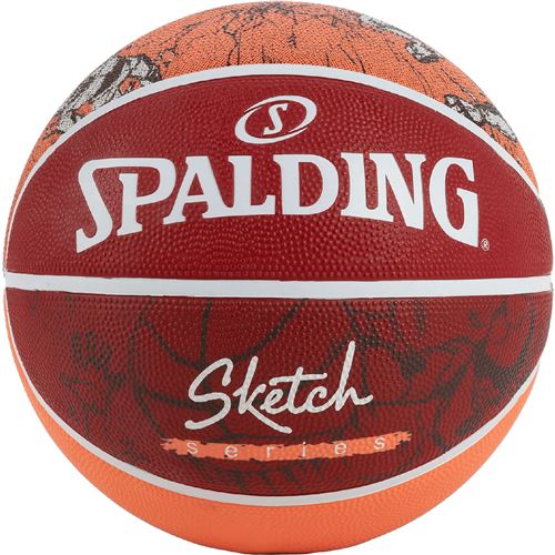 Non Communiqué Rouge Basket-Ball Spalding Sketch Dribble
