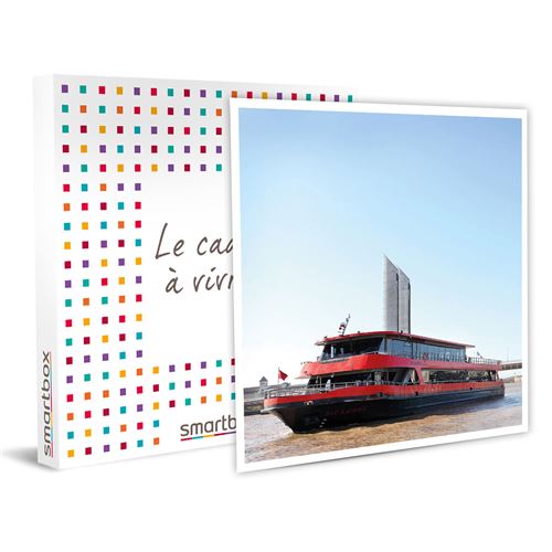 SMARTBOX - Croisière sur la Garonne avec déjeuner Menu 3 Plats à Bordeaux - Coffret Cadeau