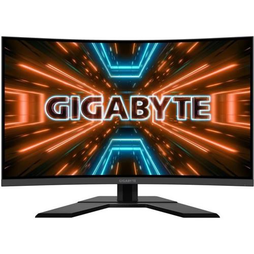 Gigabyte G32QC A - LED-monitor - gebogen - 31.5 - 2560 x 1440 QHD @ 165 Hz - VA - 350 cd/m² - 3000:1 - DisplayHDR 400 - 1 ms - 2xHDMI, DisplayPort