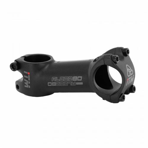 Potence route-vtt itm alcor noir deco mat reversible 31,8 angle 10° l 70mm 164g