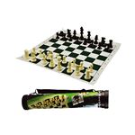 Échecs internationaux en Plastique, Jeu d'échecs Standard International Professionnel résistant à l'usure, Superbe Savoir-Faire Portable avec échiquier pour l'extérieur(Noir et Blanc Échecs internationaux en Plastique, Jeu d'échecs Standard International Professionnel résistant à l'usure, Superbe Savoir-Faire Portable avec échiquier pour l'extérieur(Noir et Blanc