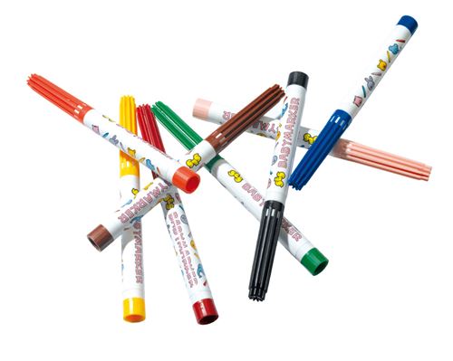 SES Creative&reg; Feutre marker b&eacute;b&eacute; Sophie la girafe, 8 pi&egrave;ces