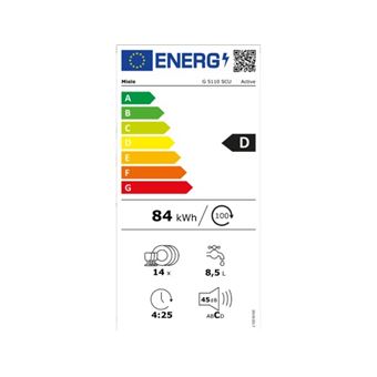 MIELE Lave vaisselle encastrable 60 cm G 5110 SCU BB, 14 couverts, 5 programmes, 45 db