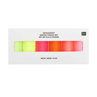 Assortiment De 9 Bobines De 100 M De Fil à Coudre De Qualité