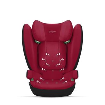 Siège rehausseur Solution B-Fix de Cybex - Rouge dynamique