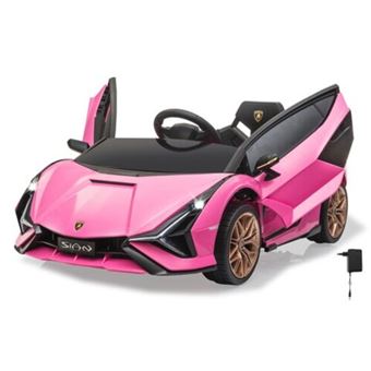 Ride-on Lamborghini Sián FKP 37 pink 12V - 1
