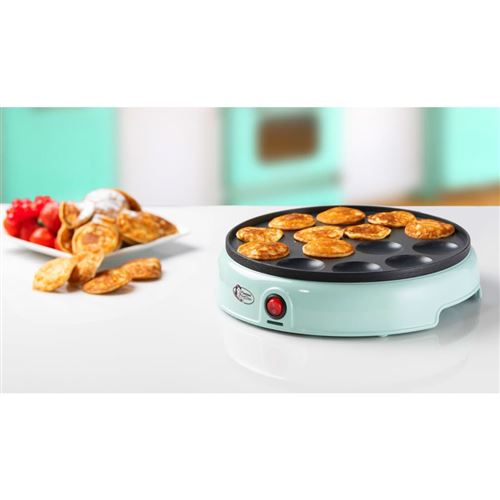 Bestron - Appareil à poffertjes - 800 W - 26 cm - Vert - Image 3