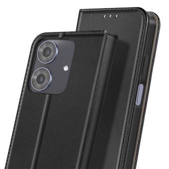 Étui Portefeuille Pour Realme Note 60 - Bleu Nuit, Similicuir, Avec Support