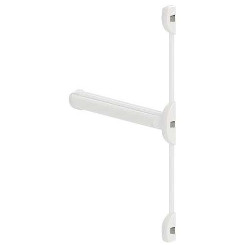 Serrure barre Antipanique Touch Bar 3 Points lateraux DOM Metalux Couleur - Blanc, Dimension - 840 mm