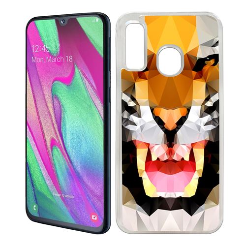 Coque pour Samsung Galaxy A40 -  Tigre Geometrique