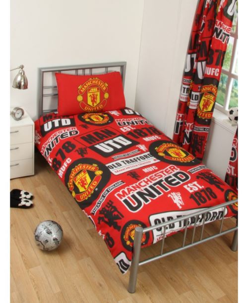 Man United FC Pièce simple Housse de couette