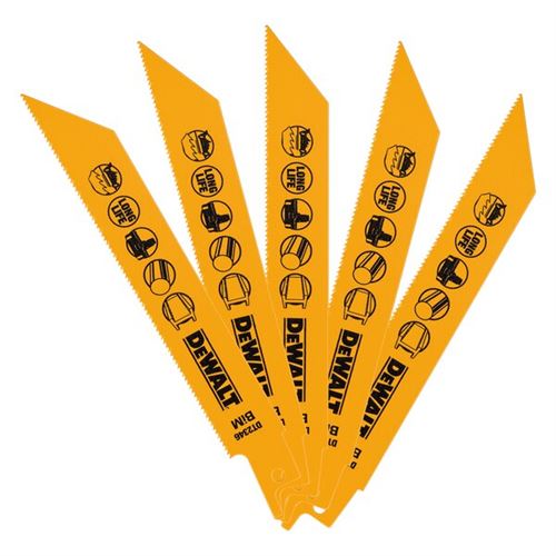 DeWalt DT2353QZ 203mm Lame de scie alternative Bimétal Coupe rapide Métaux/Plaques métalliques (Import Grande Bretagne)