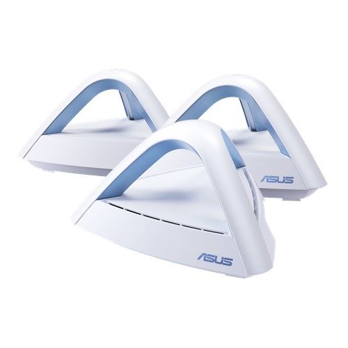 ASUS Lyra Trio routeur sans fil Bi-bande (2,4 GHz / 5 GHz) Gigabit Ethernet Bleu, Blanc