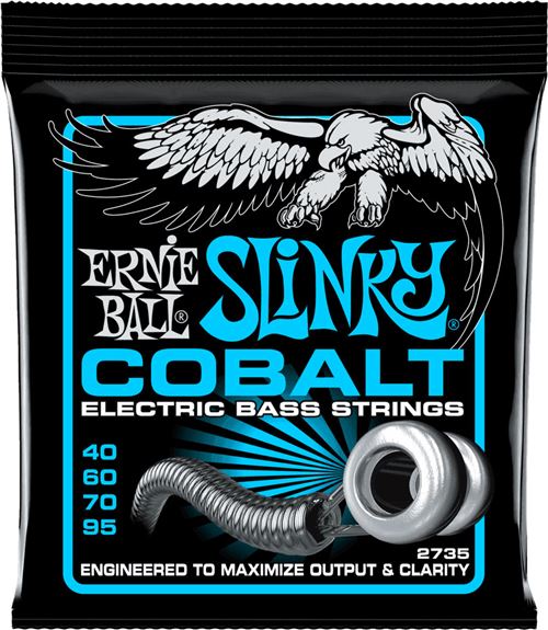 Ernie Ball Bass 2735 Cobalt Slinky 40/95 - Image 2
