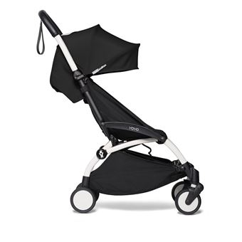 10 sur Poussette YOYO Pack 6 Noir cadre blanc BABYZEN