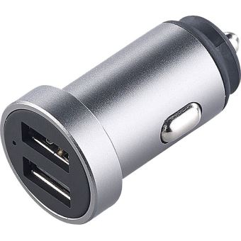Chargeur double USB sur allume-cigare 12 / 24 V - 3,1 ou 4,8 A