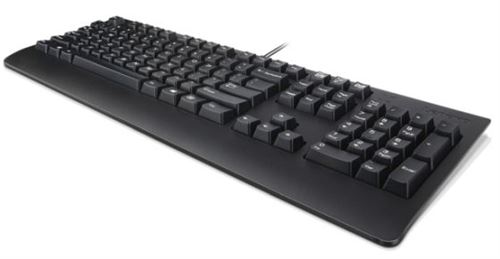 Lenovo Preferred Pro II, Standard, Avec fil, USB, AZERTY, Noir