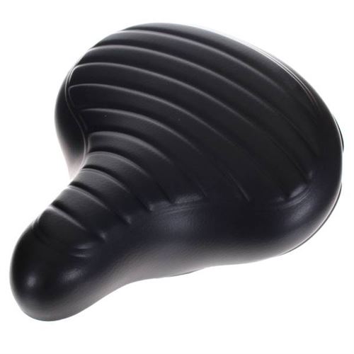 Selle selle vélo de ville Ribbel noir 27,7 x 24 cm